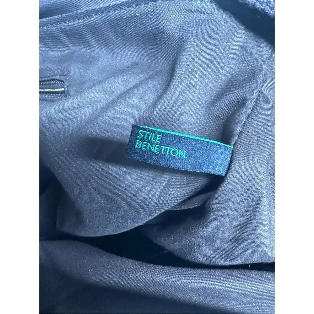 Benetton Brown Suede Messenger Crossbody Bag Briefcase Laptop See Description